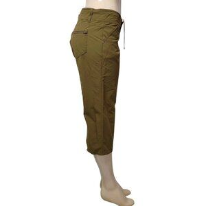 Atletha Lightweight Crop / Capris Hiking Green Olive Pants Women's Size 8